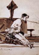 Francisco Goya Que crueldad painting